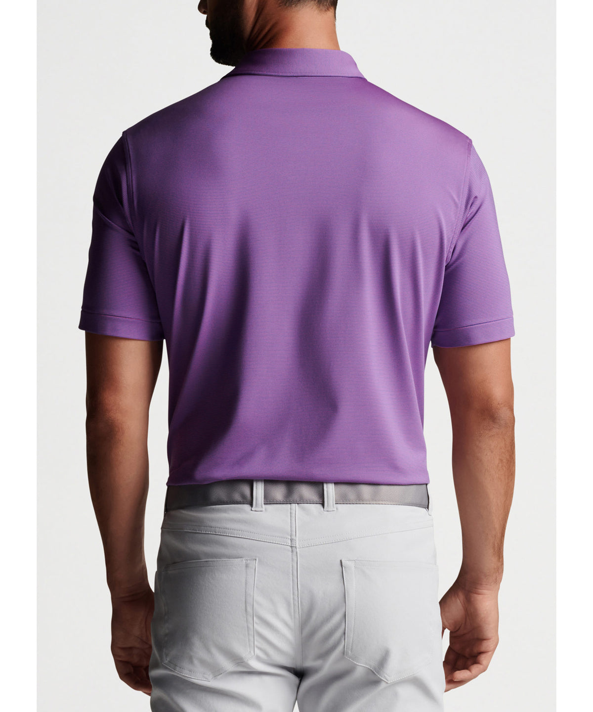 Peter Millar Short Sleeve Jubilee Stripe Polo