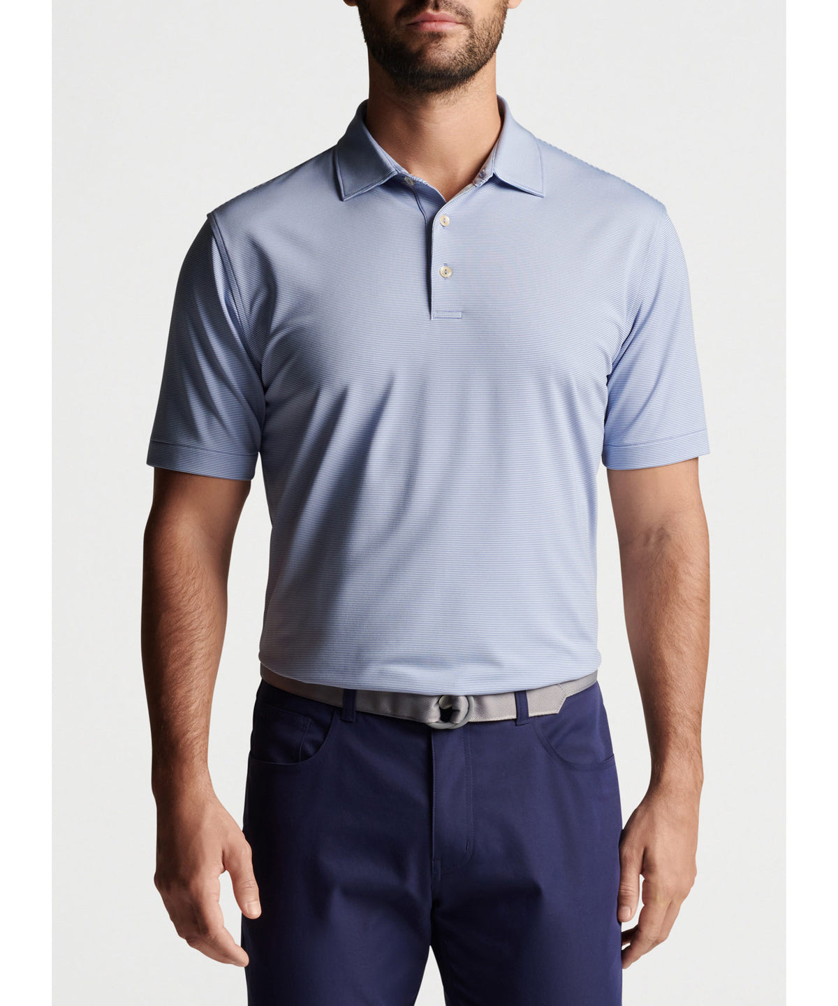 Peter Millar Short Sleeve Jubilee Stripe Polo