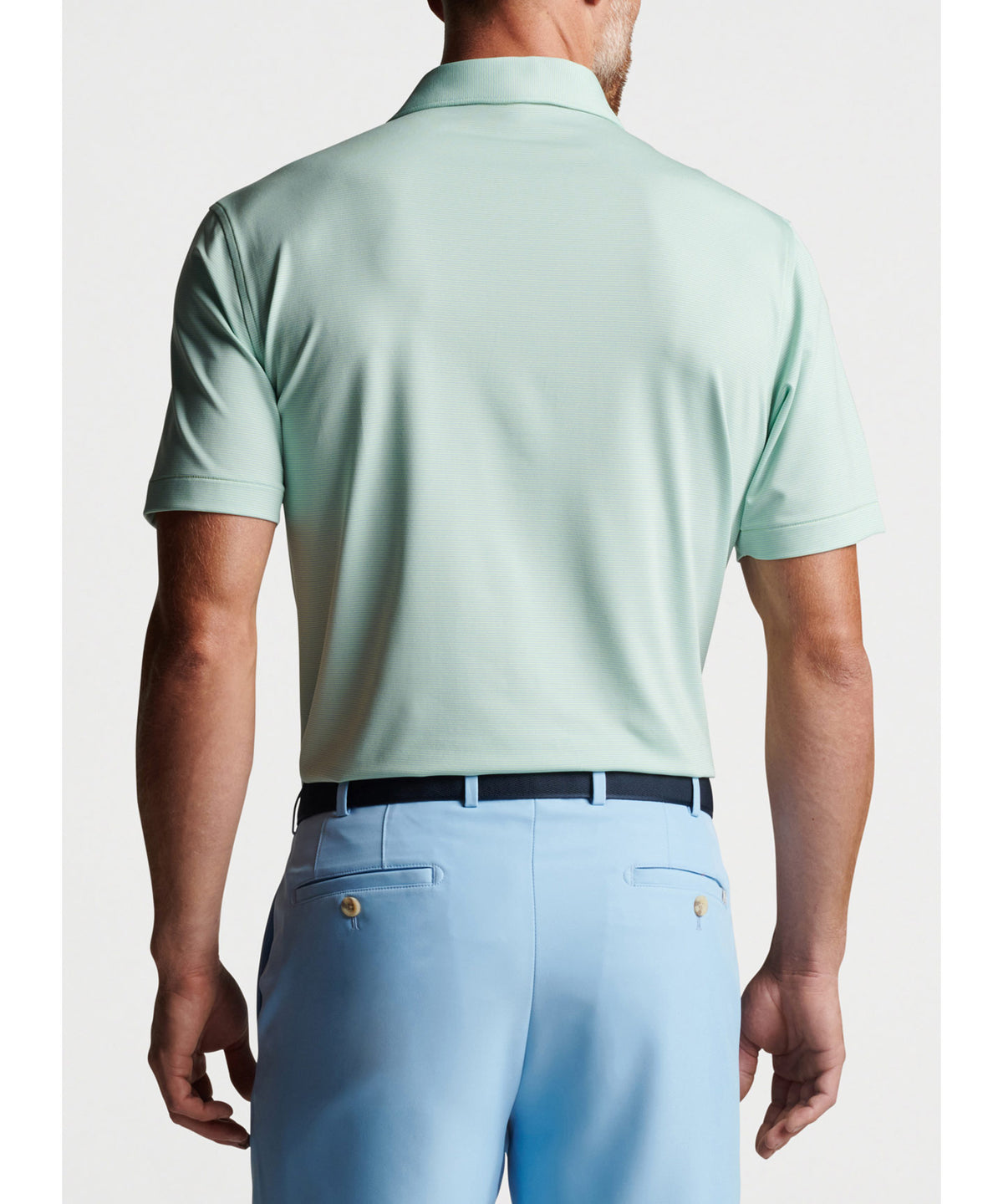 Peter Millar Short Sleeve Jubilee Stripe Polo
