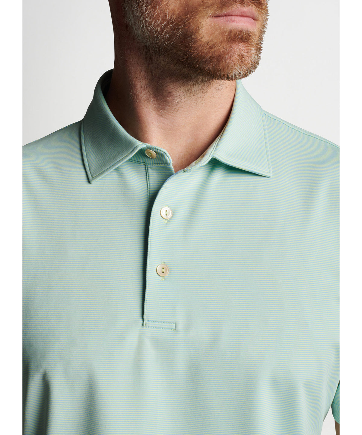 Peter Millar Short Sleeve Jubilee Stripe Polo