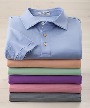 Peter Millar Short Sleeve Jubilee Stripe Polo