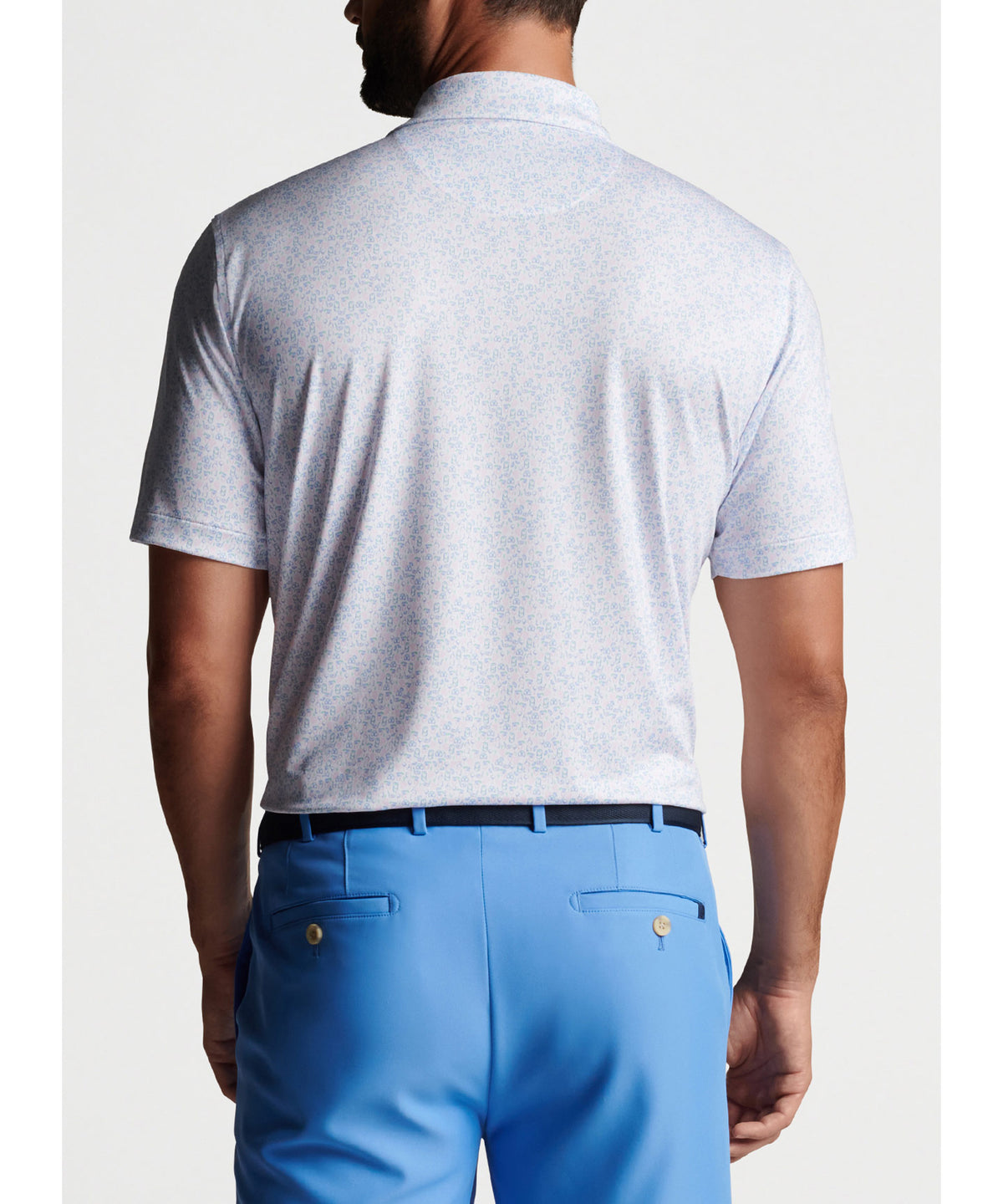 Peter Millar Short Sleeve Dazed and Transfused Print Polo