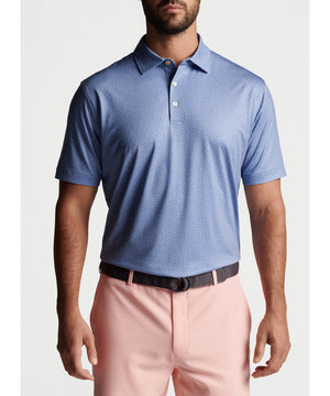 Peter Millar Short Sleeve Martini Print Polo
