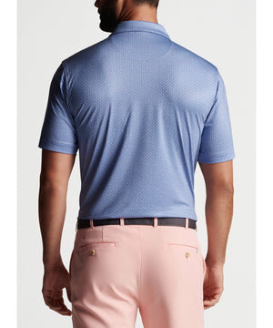 Peter Millar Short Sleeve Martini Print Polo