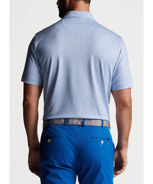 Peter Millar Short Sleeve Martini Print Polo