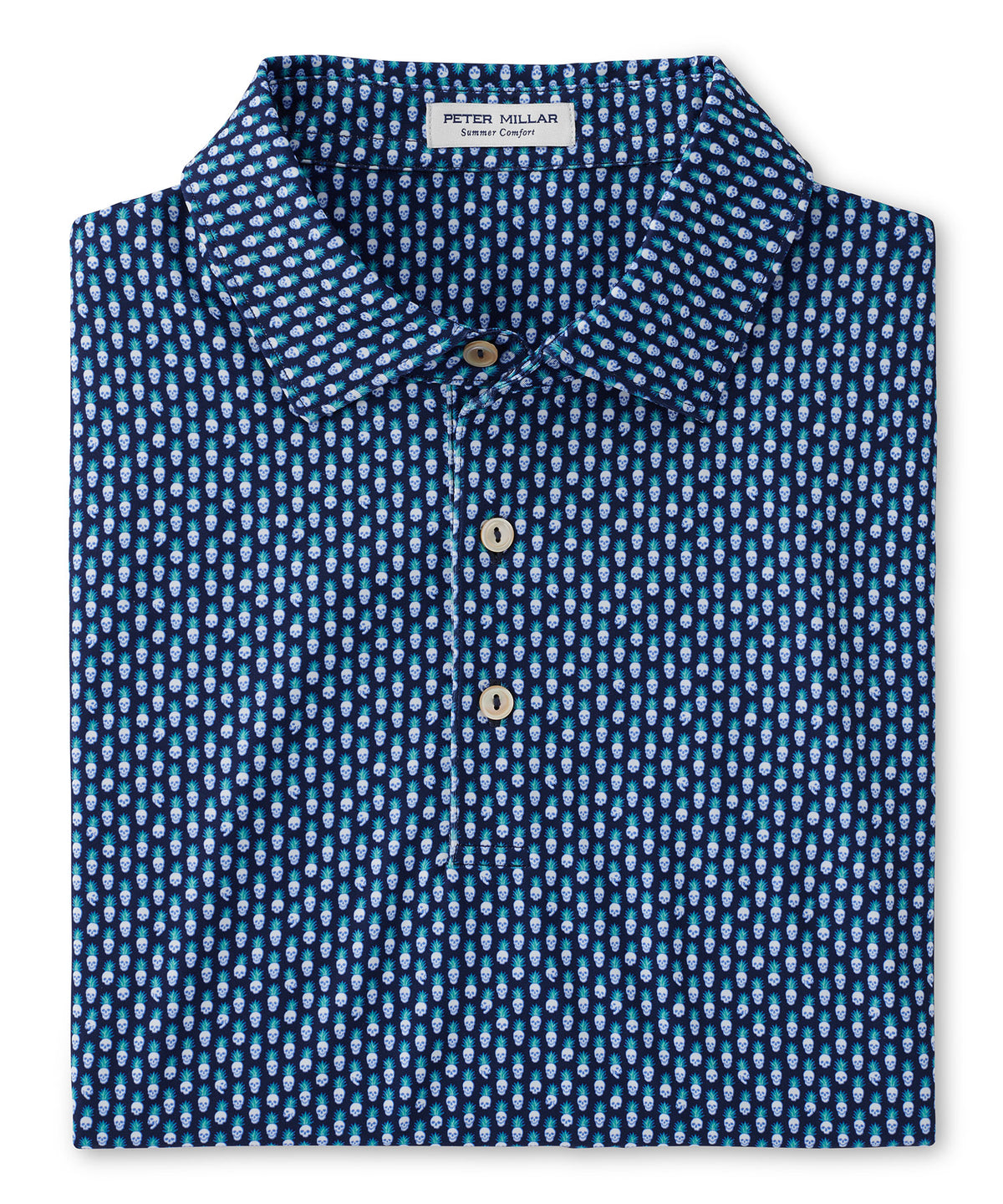 peter millar skulls polo
