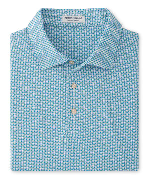 Peter Millar Short Sleeve Manhattan Print Polo