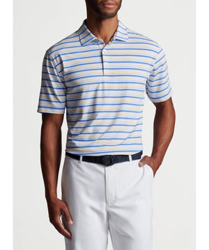 Peter Millar Short Sleeve Joan Stripe Polo