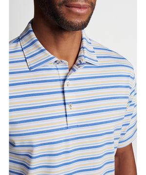 Peter Millar Short Sleeve Joan Stripe Polo