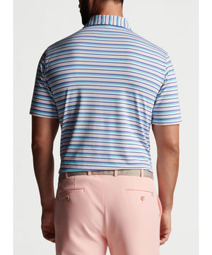 Peter Millar Short Sleeve Joan Stripe Polo