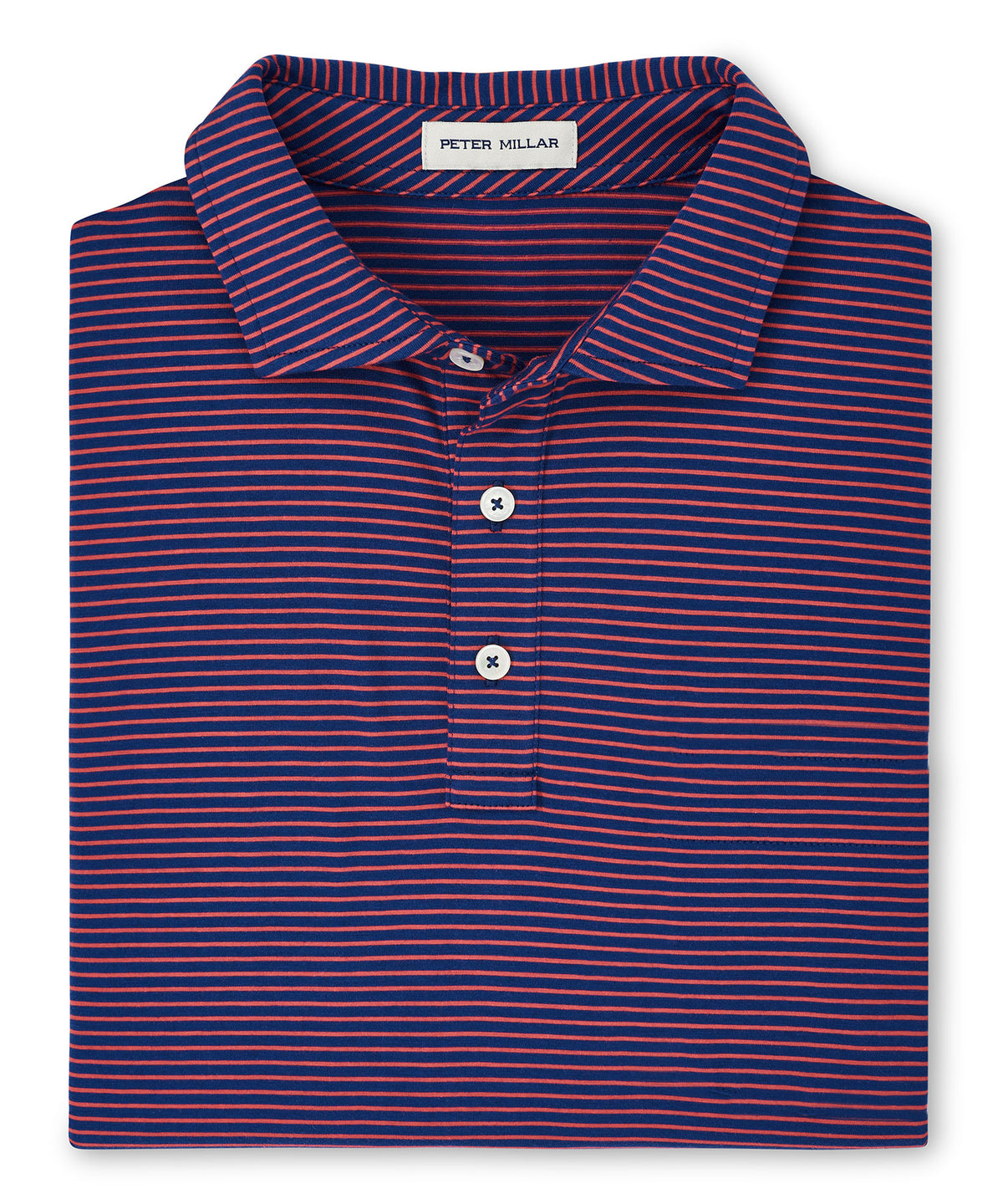 Peter Millar Short Sleeve Halifax Stripe Polo