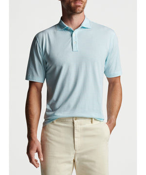 Peter Millar Short Sleeve Halifax Stripe Polo