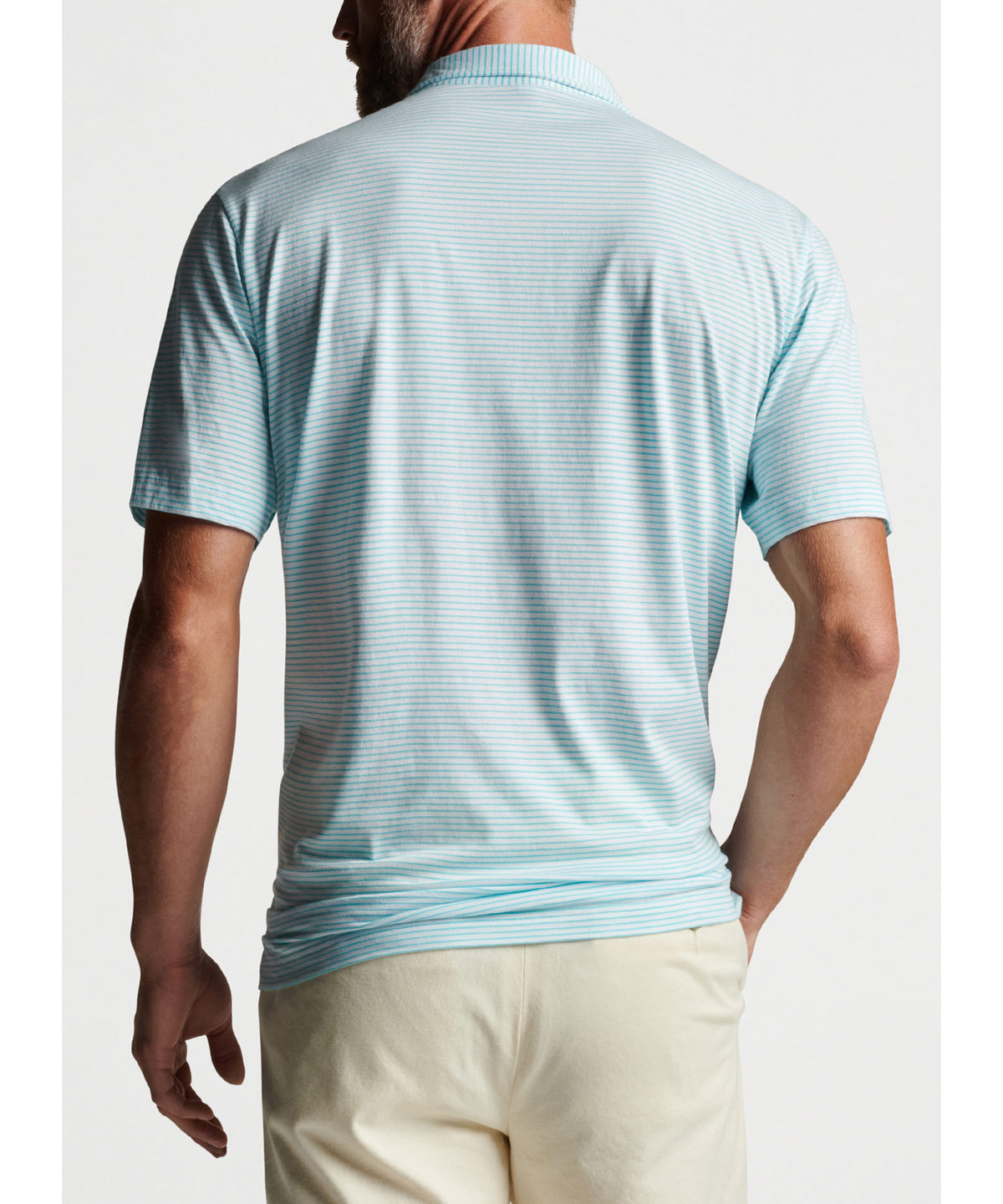 Peter Millar Short Sleeve Halifax Stripe Polo
