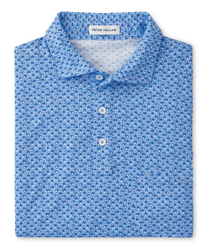 Peter Millar Short Sleeve Cocktail Print Polo