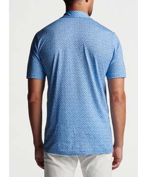 Peter Millar Short Sleeve Cocktail Print Polo