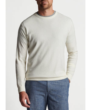 Peter Millar Derby Diamond Stitch Crew Sweater