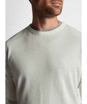 Peter Millar Derby Diamond Stitch Crew Sweater