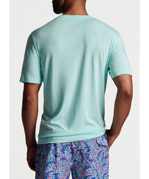 Peter Millar T-shirt à poche en bord de mer