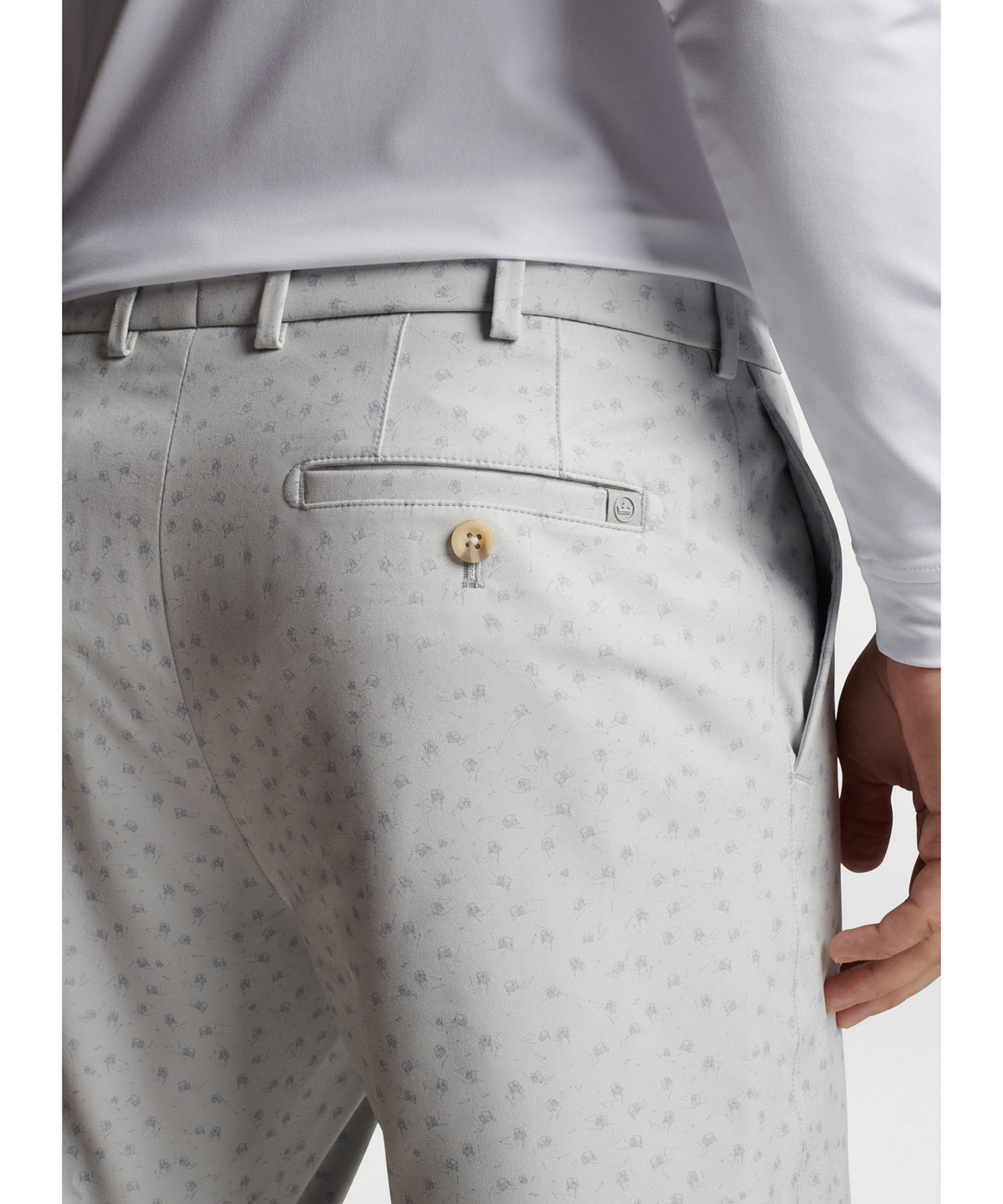Peter Millar Golf Cart Print Salem Short