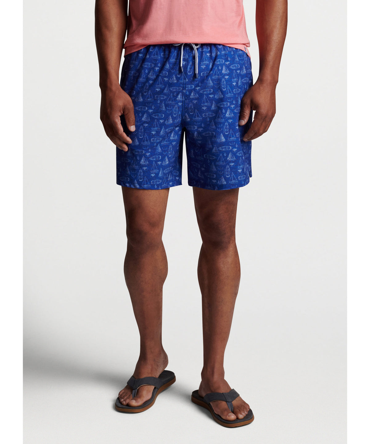 Peter Millar Sailboats Swim Trunk
