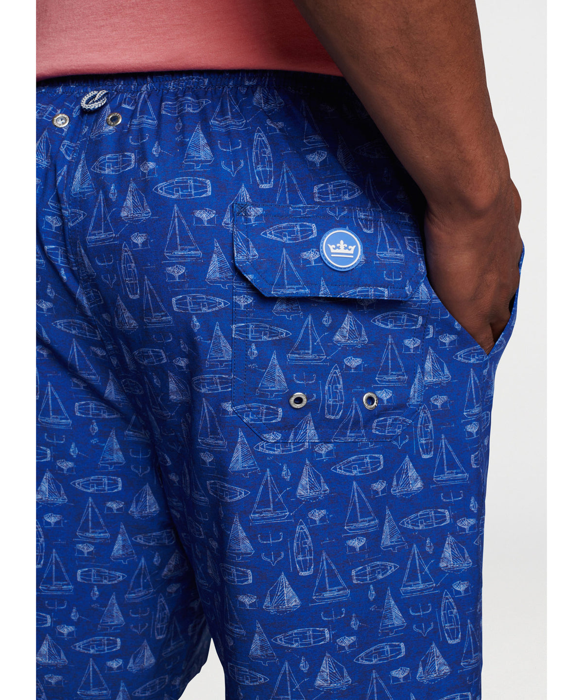 Peter Millar Sailboats Swim Trunk