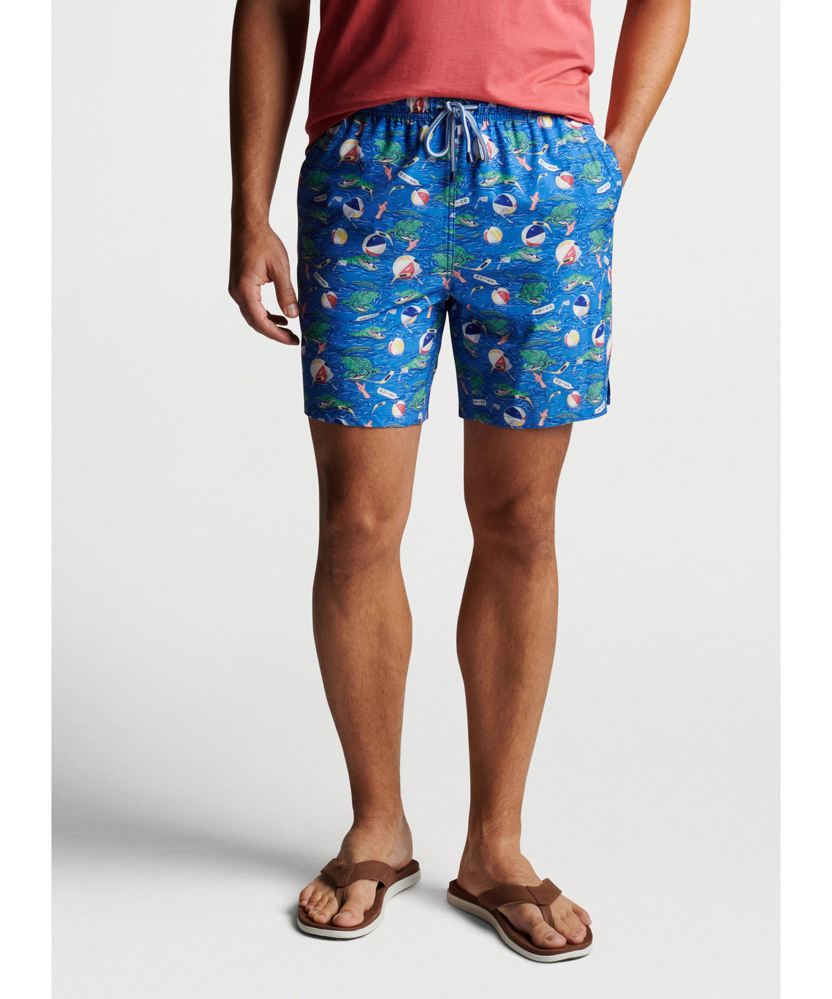 Peter Millar Golf Gator Swim Trunk