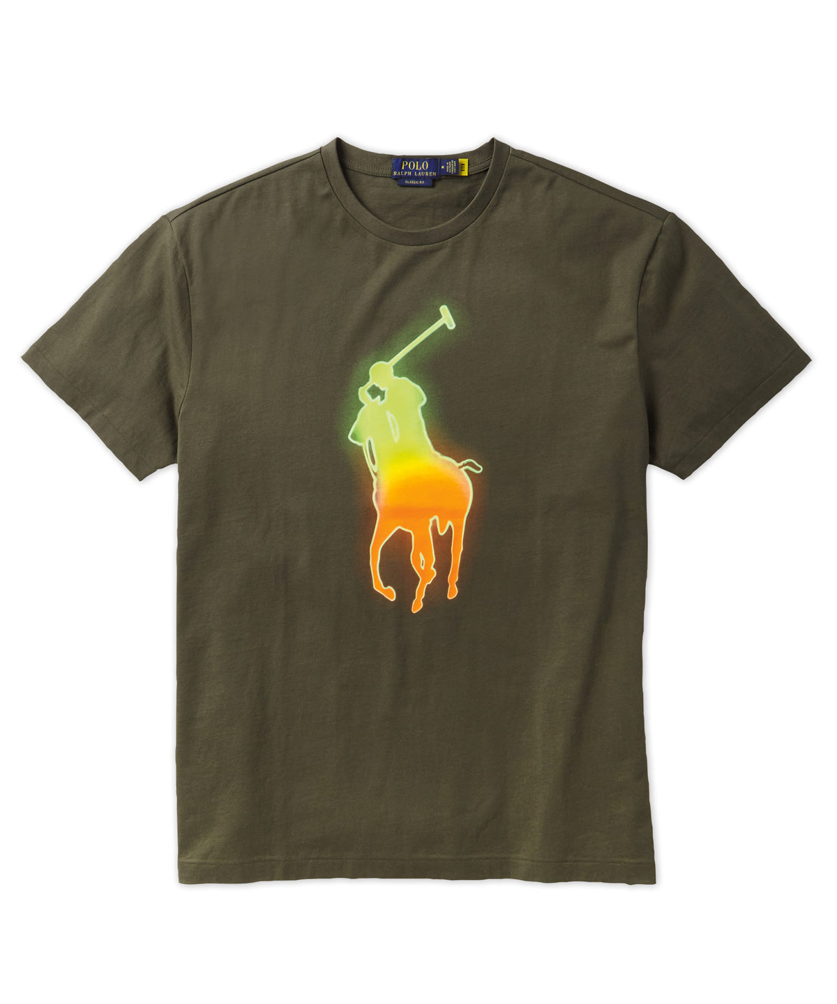 Polo Ralph Lauren Short Sleeve Graphic Ombre Tee Shirt