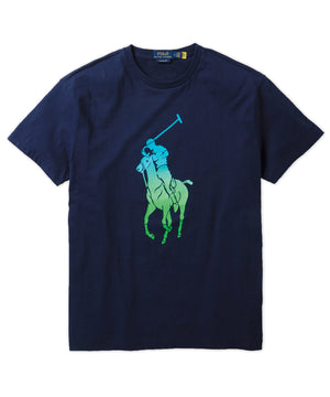 Polo Ralph Lauren Short Sleeve Graphic Ombre Tee Shirt