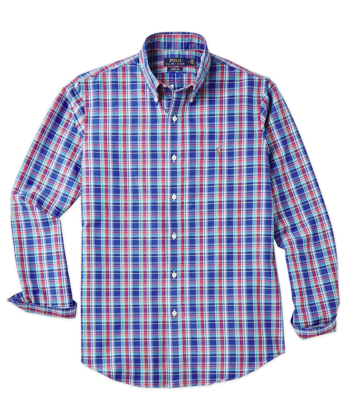 Polo Ralph Lauren Long Sleeve Performance Oxford Sport Shirt