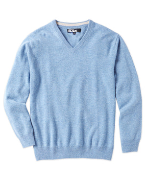 Westport Black Cashmere V-neck Sweater