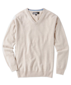 Westport Black Cashmere V-neck Sweater