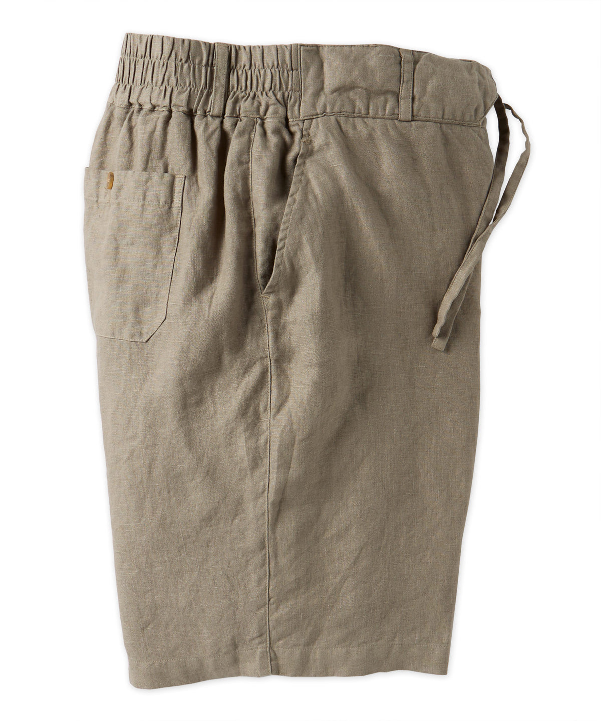 Westport Black Southport Linen Drawcord Short