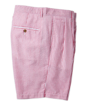 Westport Lifestyle Pleated Seersucker Short