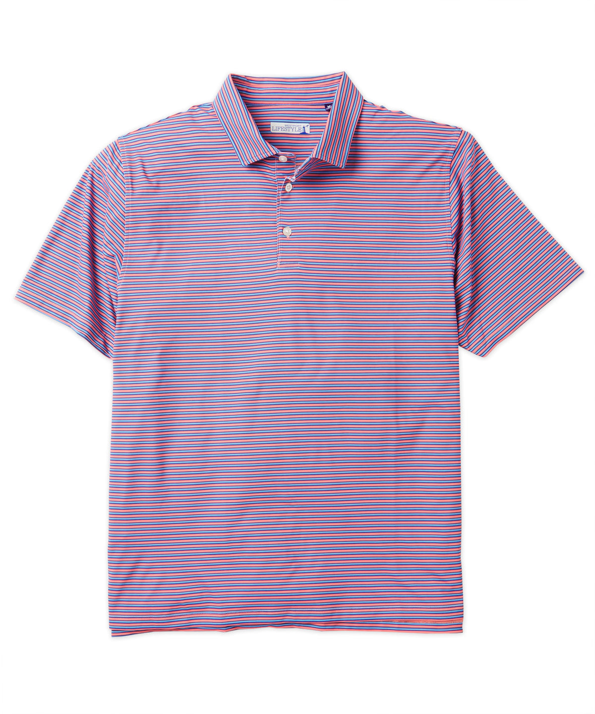Westport Lifestyle Serrated Stripe Performance Polo