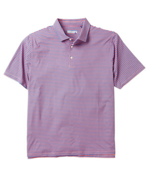 Westport Lifestyle Serrated Stripe Performance Polo