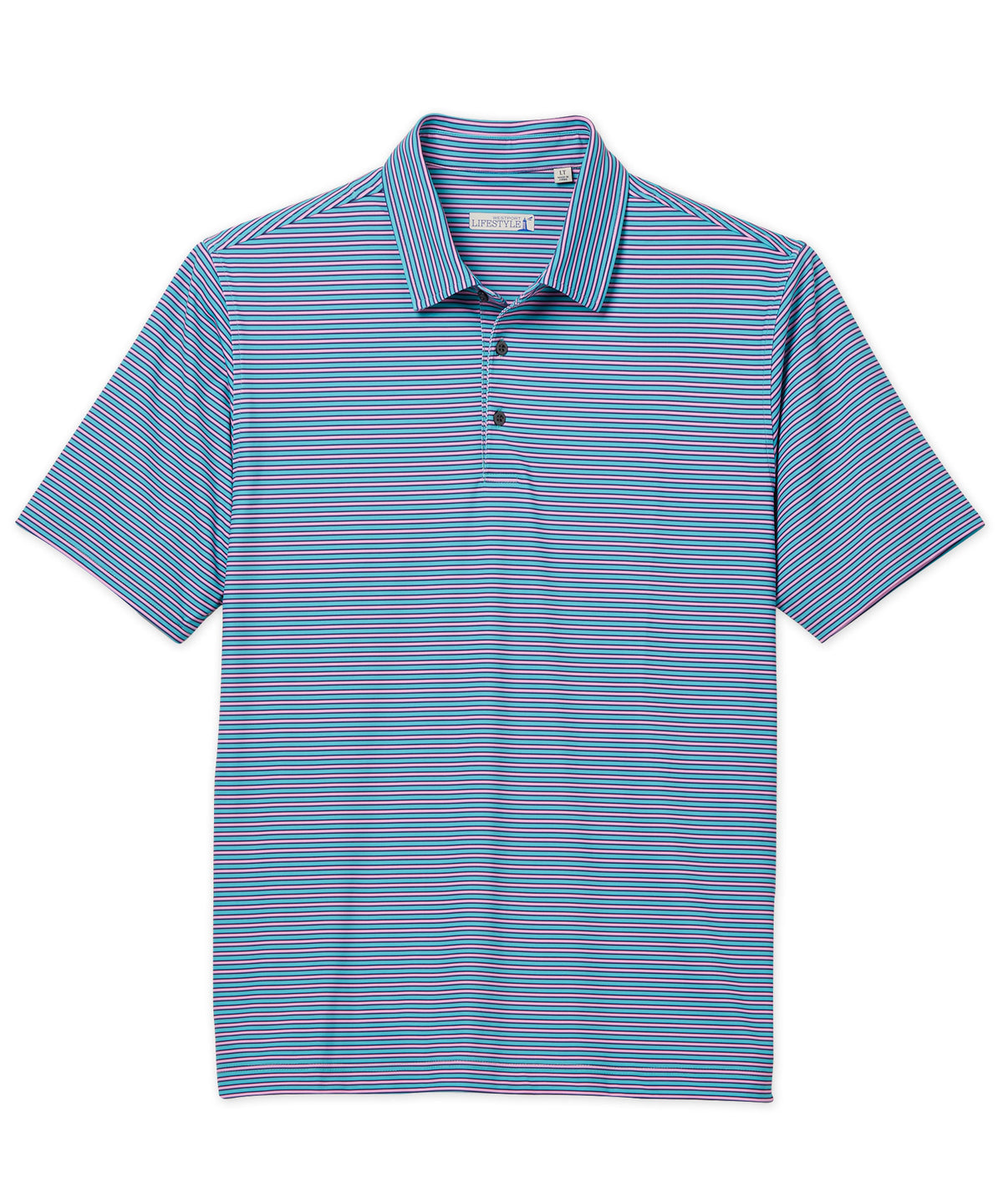 Westport Lifestyle Serrated Stripe Performance Polo