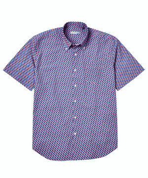 Westport Lifestyle Short Sleeve Shell Print Performance Sport Shirt