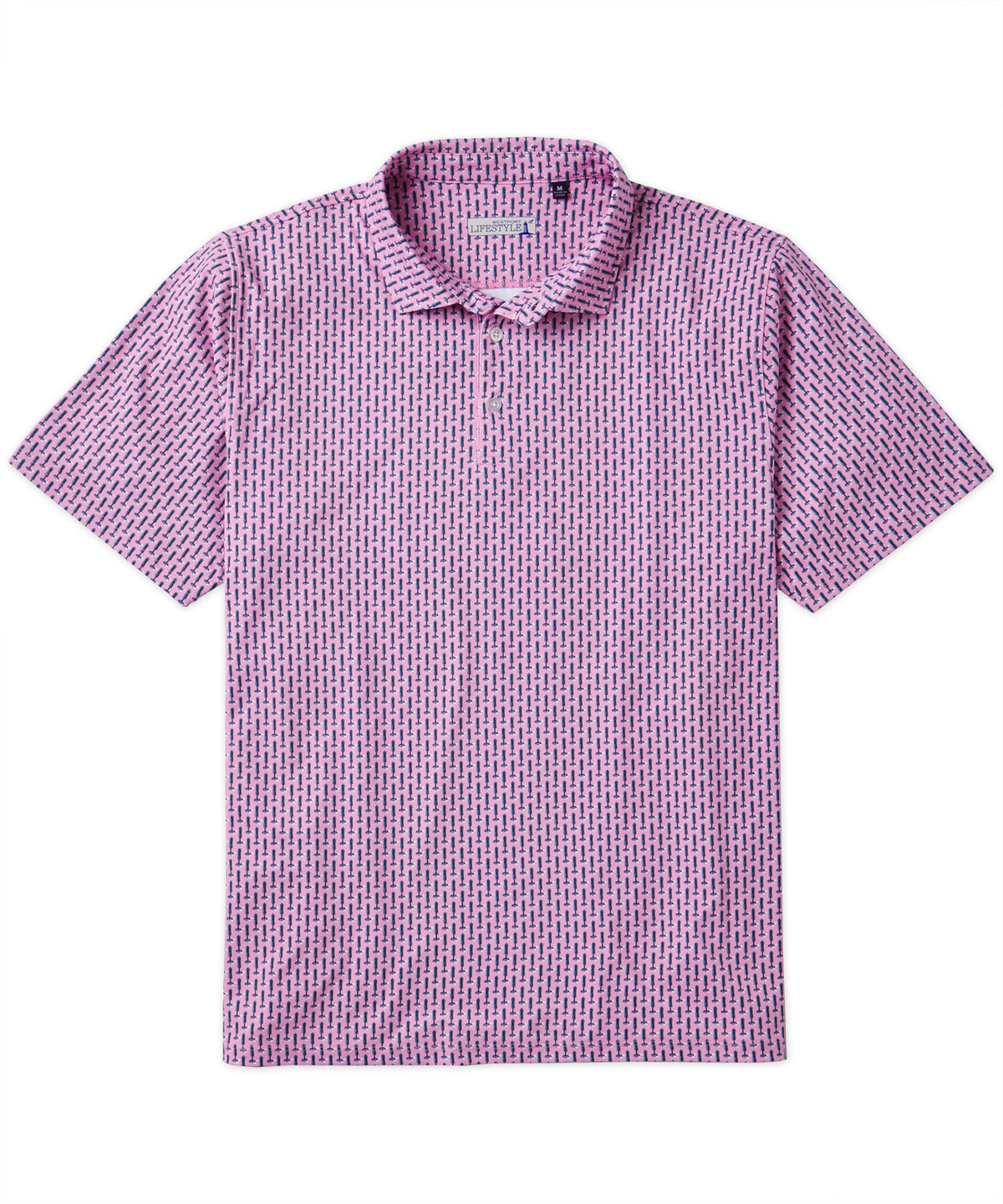 Westport Lifestyle Ball Washer Print Performance Polo