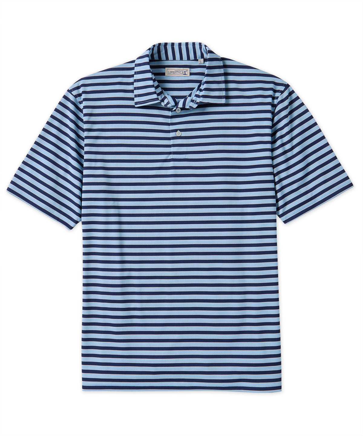 Westport Lifestyle Stripe Mesh Polo
