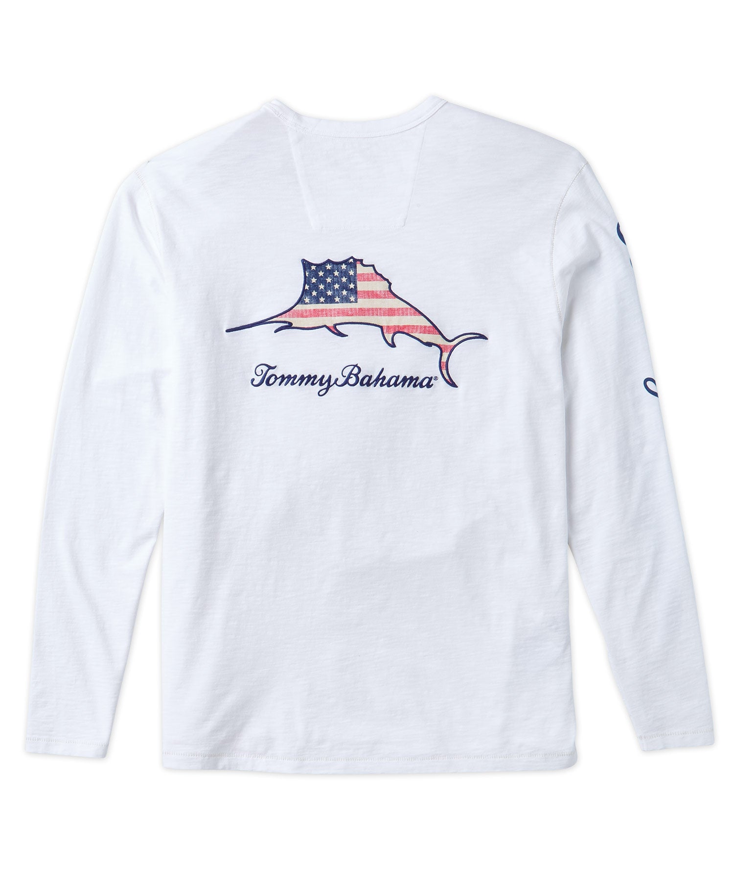 Tommy Bahama Long Sleeve Patriotic Billboard Tee Westport Big Tall