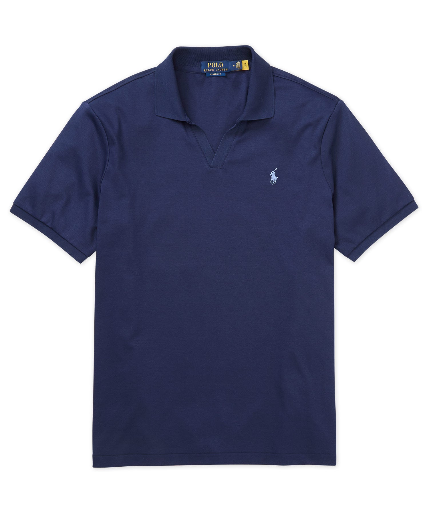 Polo Ralph Lauren Short Sleeve Soft Touch Johnny Collar Knit Westport Big Tall