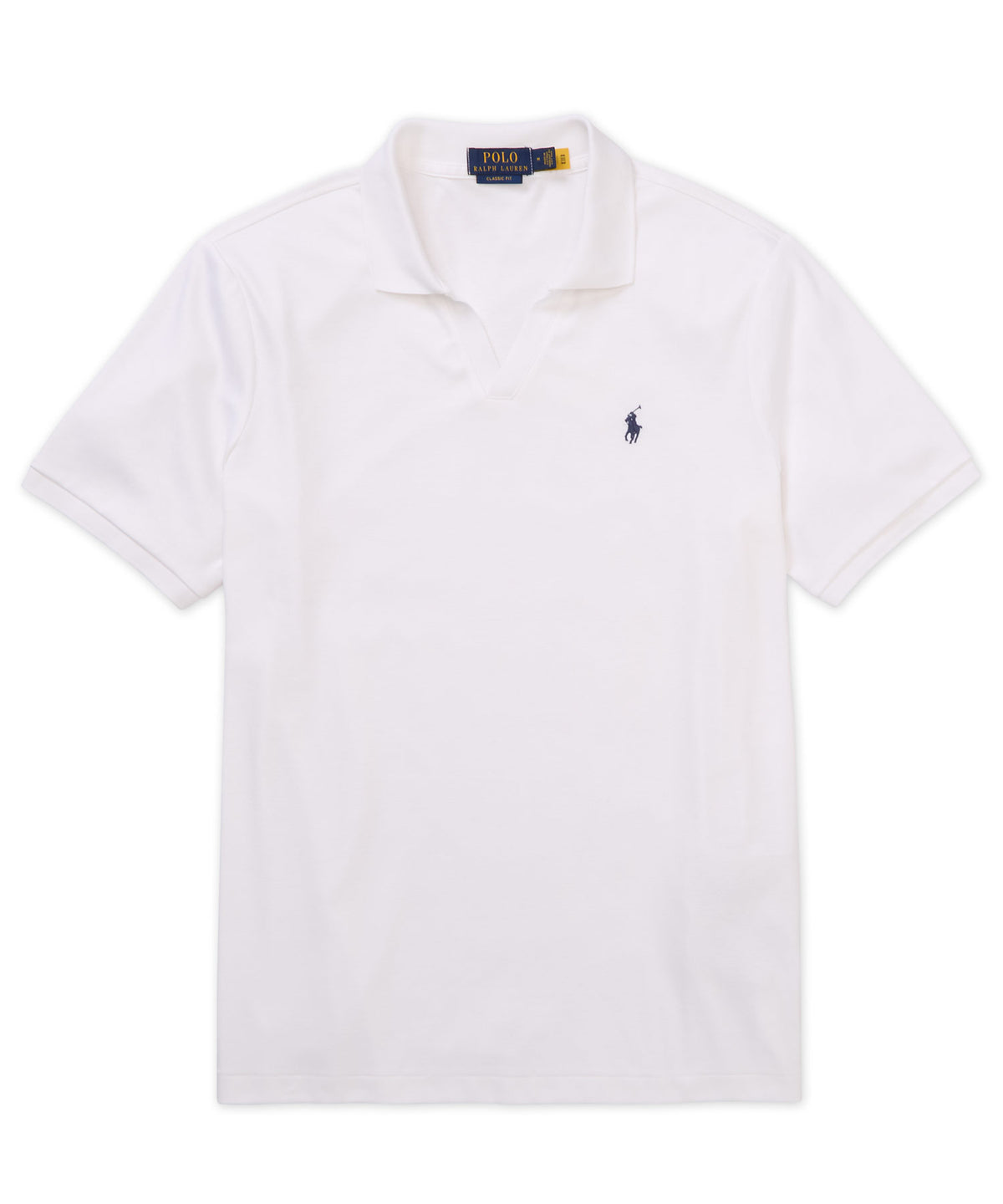 Polo Ralph Lauren Short Sleeve Soft Touch Johnny Collar Knit, Men's Big & Tall