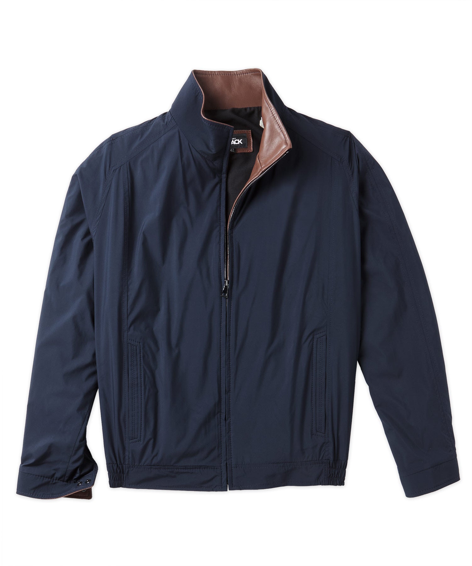 Westport Black Microfiber Windbreaker Westport Big Tall