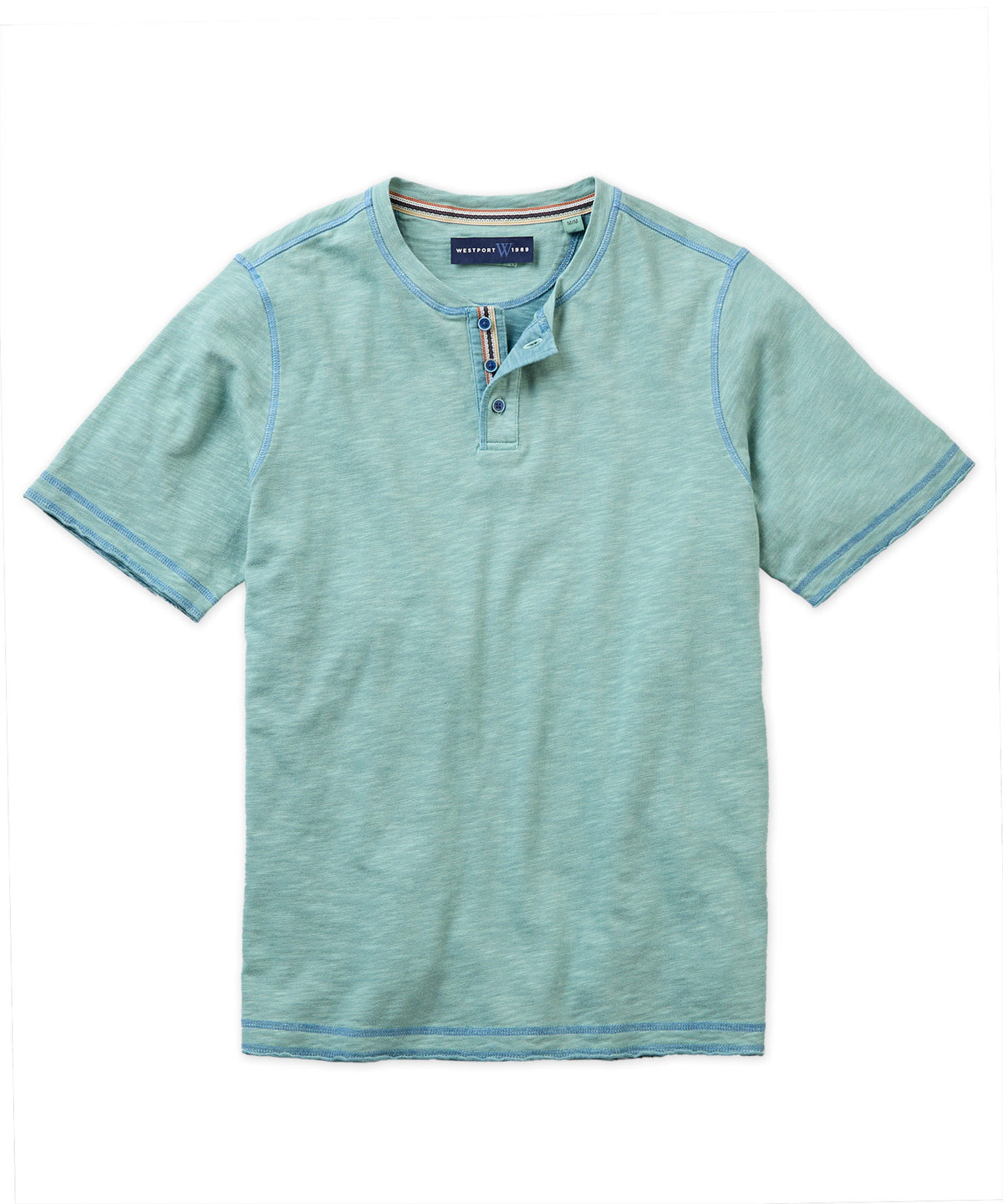 Maglia Henley intrecciata Westport 1989, Men's Big & Tall