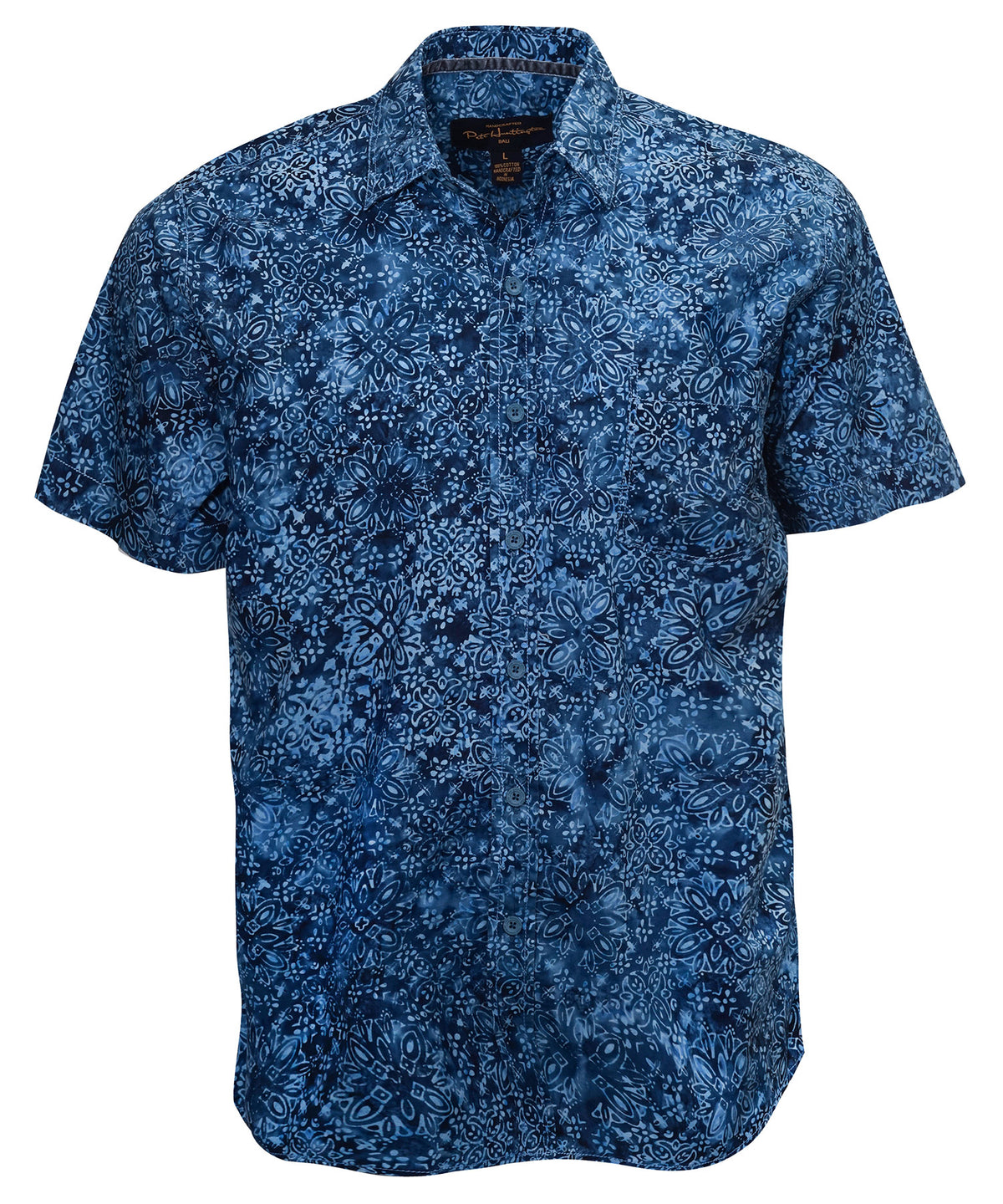 Pete Huntington Short Sleeve All Over Print Sport Shirt