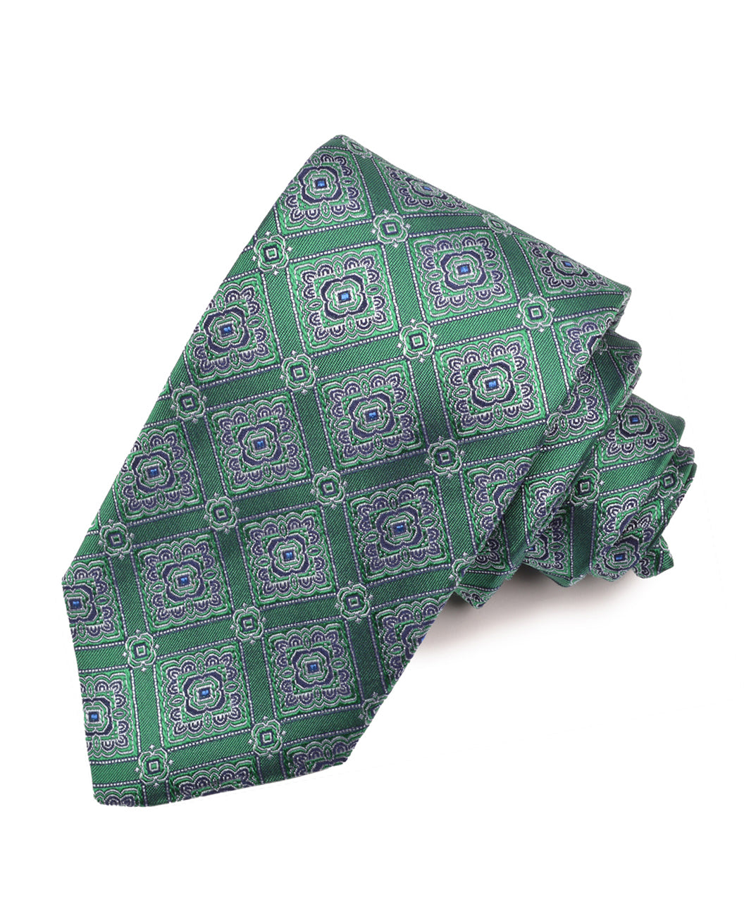 Westport Black Ornamental Square Tie