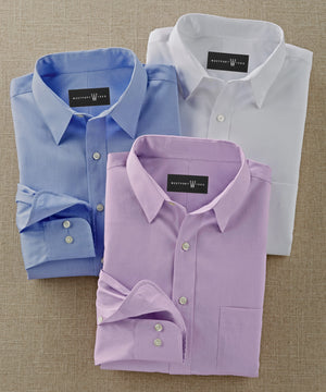 Westport 1989 Pinpoint Spread Collar Dress Shirt