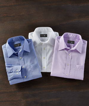 Westport 1989 Pinpoint Spread Collar Dress Shirt