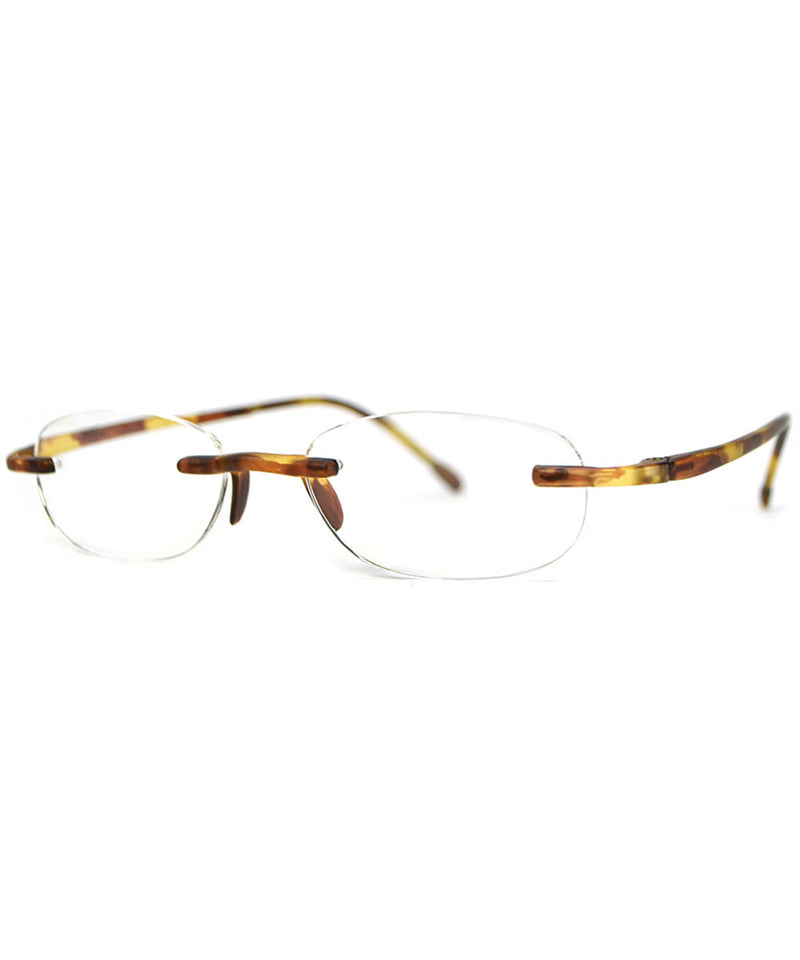 SCOJO GELS TORTOISE COLOR 100% UV TINTED SUN READERS +1.25 Amazon.com: Scojo New York Gels Original Reading Glasses  main image 3