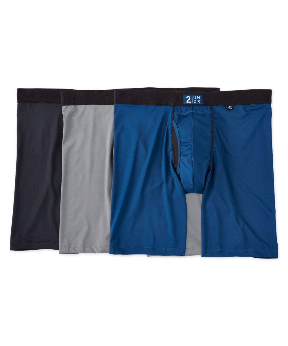 2UNDR Boxer Power Shift à jambe longue, Men's Big & Tall